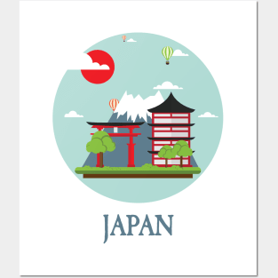 Japan Tokyo Tourist Travellers Edition Posters and Art